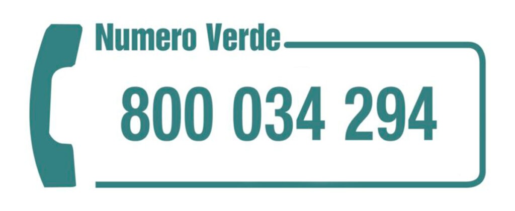 Numero verde 800 034 294